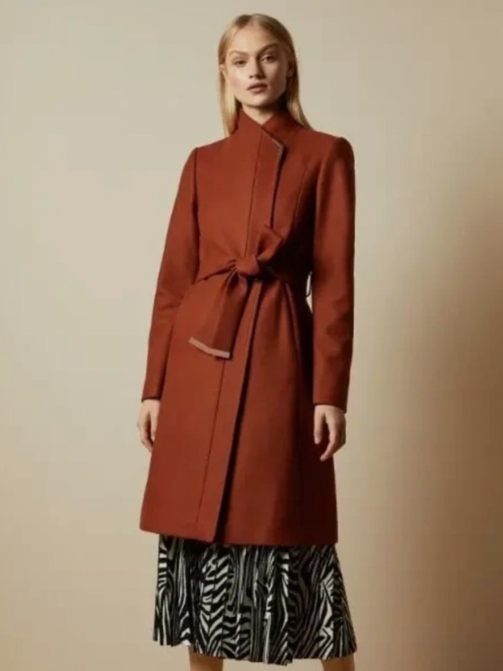Ted Baker London Long Wrap Coat